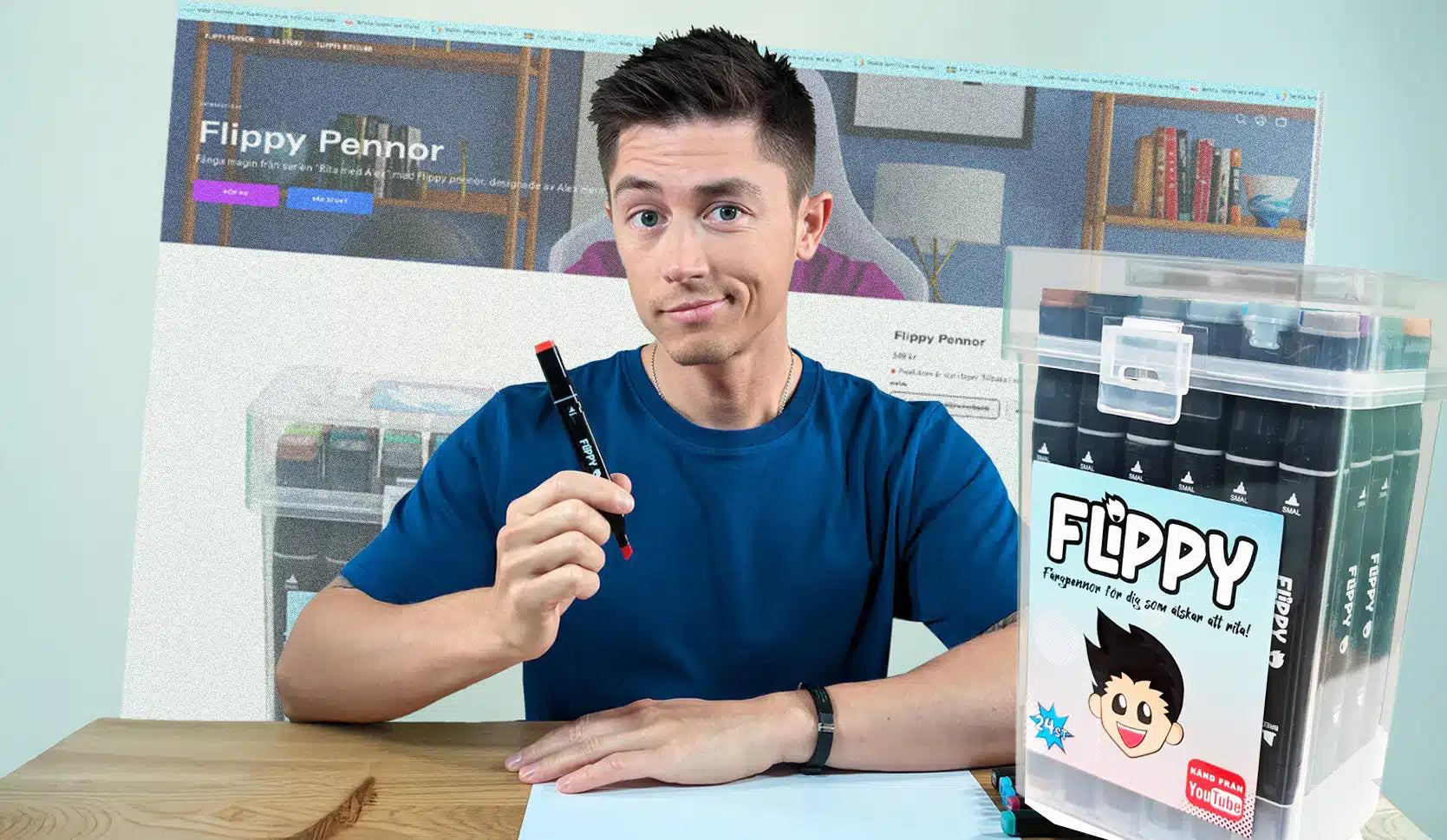Alexander Hermansson med Flippy Pennor – nästa steg för e-handelsframgången Flippy efter supersuccén online